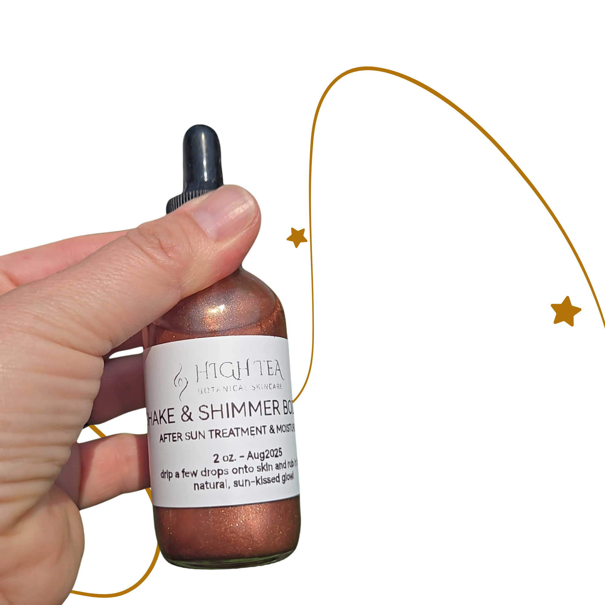 SHAKE & SHIMMER BODY OIL - After-Sun Body Shimmer